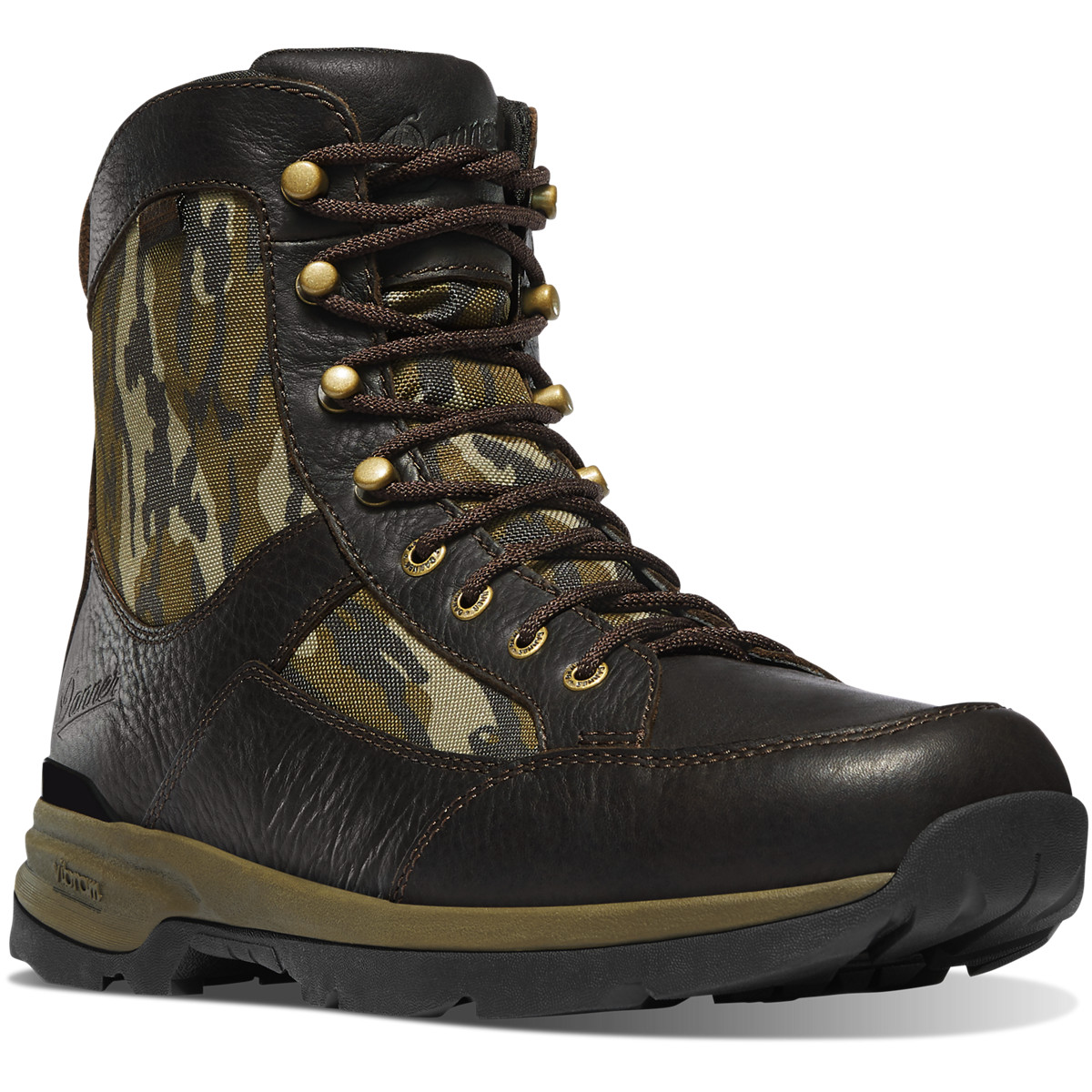 Danner Recurve Black/Camo Hunting Boots Mens - South Africa 32687EJAM